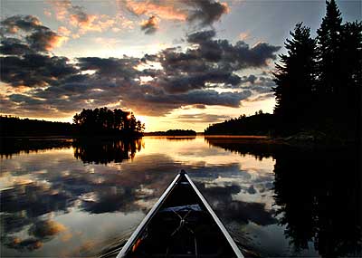 Solo Canoe in the Boundary Waters Solo Canoe in the Boundary Waters